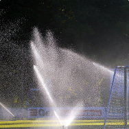 Automatic irrigation system and sprayers